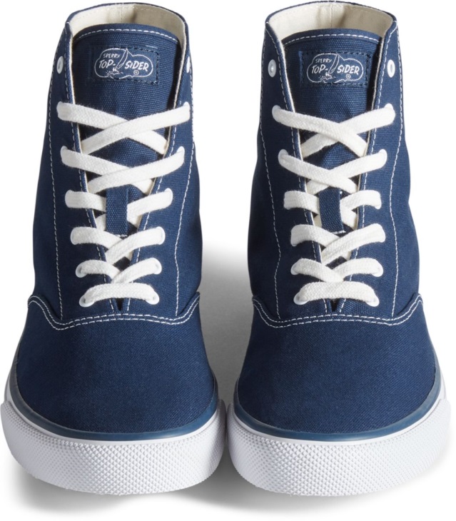 Unisex Cloud CVO Hi Core Canvas Sneaker Navy Sperry