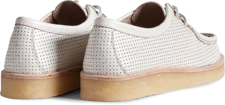 Unisex Cloud Captain's Wave Print Oxford Sperry Birch