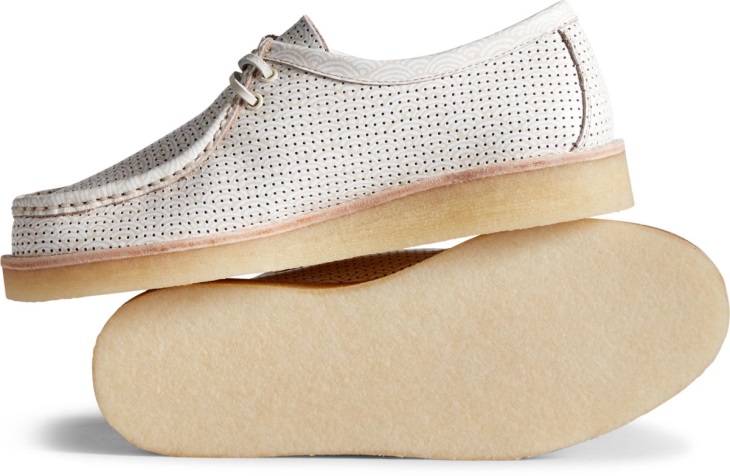 Unisex Cloud Captain's Wave Print Oxford Sperry Birch