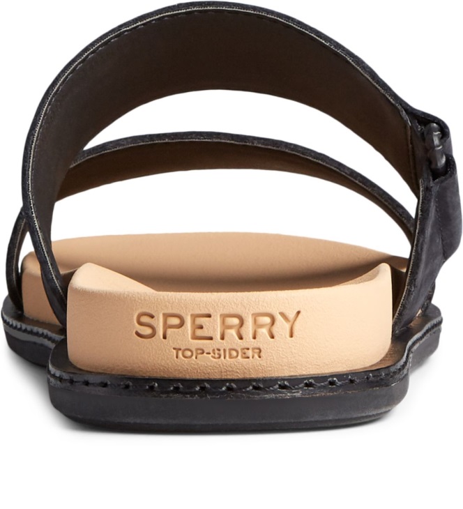 Waveside PLUSHWAVE Slide Sandal Black Sperry