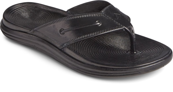 Windward Float Flip Flop Black Sperry