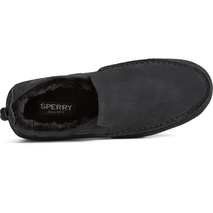Women's Moc-Sider Basic Core Slip On Shoe Sperry Black
