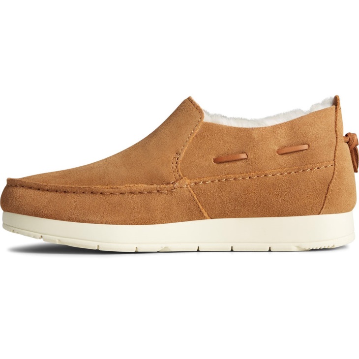 Women's Moc-Sider Basic Core Slip On Shoe Tan Sperry