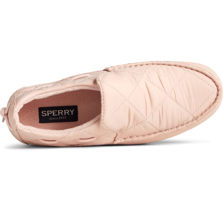 Women's Moc-Sider Nylon Slip On Sperry Blush