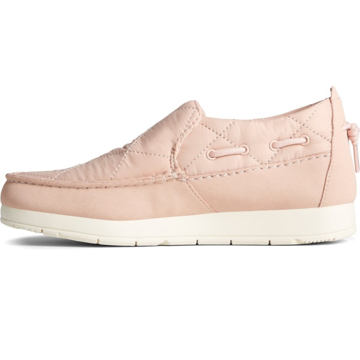 Women's Moc-Sider Nylon Slip On Sperry Blush
