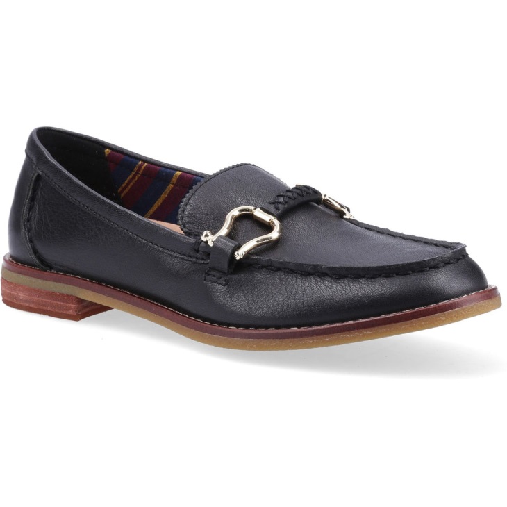 Women's Seaport Penny Plushwave Shackle Loafer Black Sperry