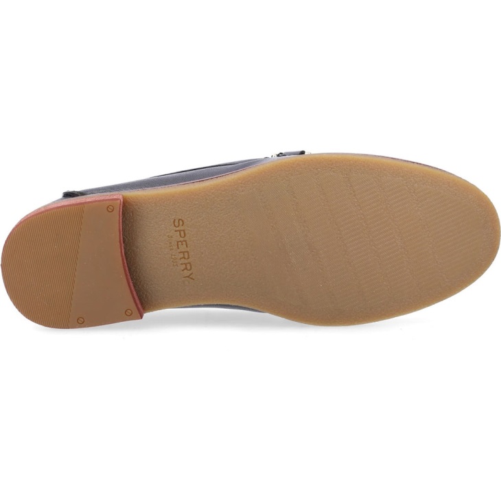 Women's Seaport Penny Plushwave Shackle Loafer Black Sperry