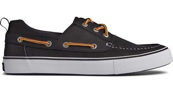 Men's Bahama 3-Eye Sneaker Black Sperry