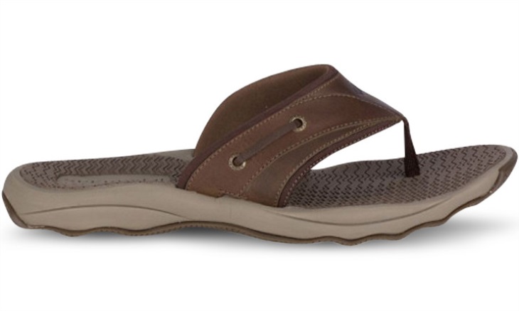 Men's Outer Banks Thong Sandal Brown Sperry