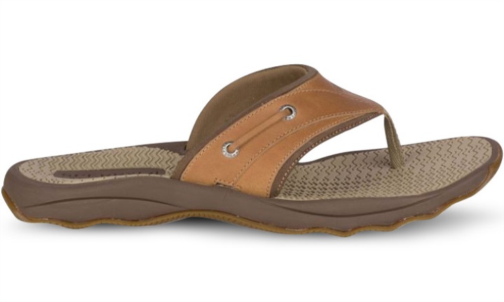 Men's Outer Banks Thong Sperry Brown