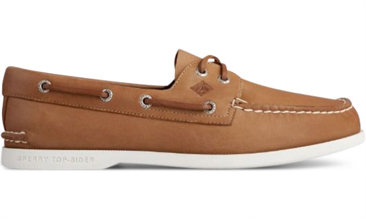 Sperry Men's Authentic Original Plushwave Boat Shoe Tan