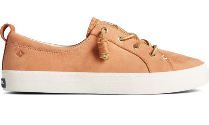 Sperry Women's Crest Vibe Plushwave Nubuck Tan
