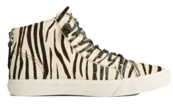 Sperry Women's Sperry X Rebecca Minkoff Zebra High Top Sneaker Array